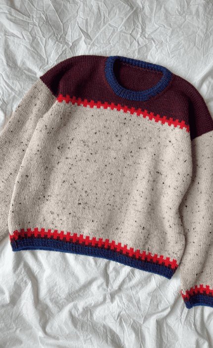 Cross Sweater - PEER GYNT - Strickpaket von PETITE KNIT jetzt online kaufen bei OONIQUE