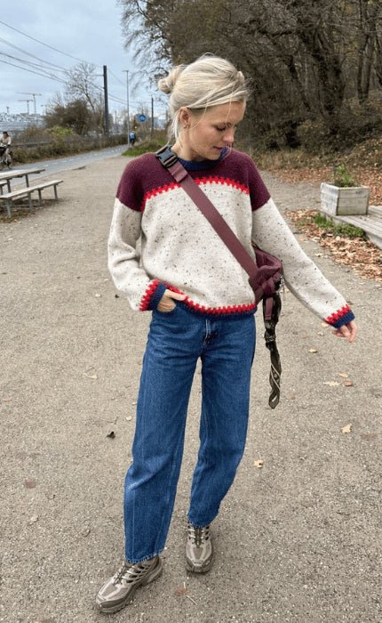 Cross Sweater - PEER GYNT - Strickpaket von PETITE KNIT jetzt online kaufen bei OONIQUE