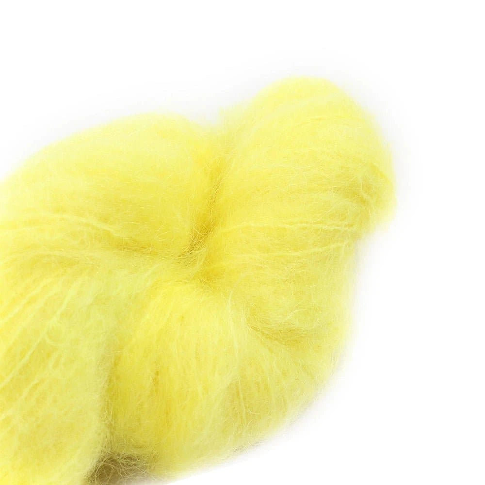 Fluffy Mohair solids handgefärbt von COWGIRL BLUES jetzt online kaufen bei OONIQUE