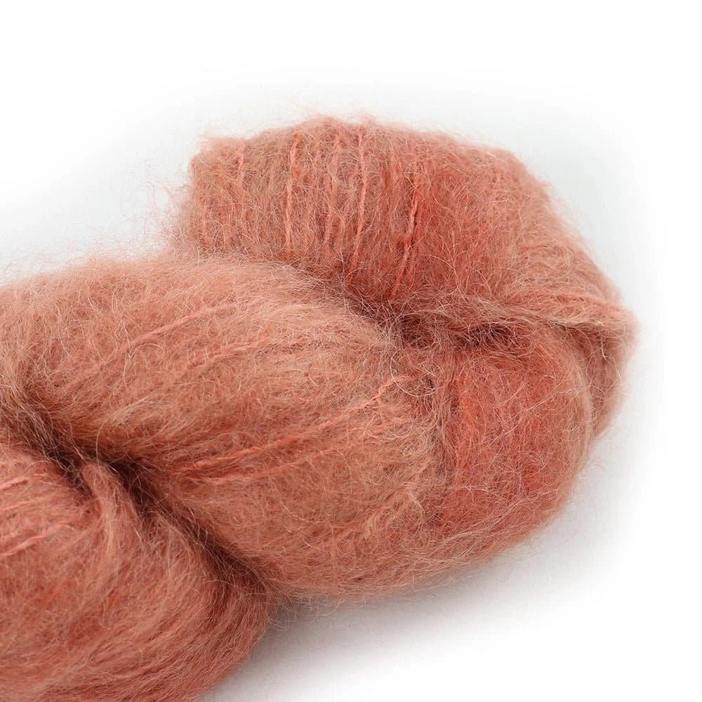 Fluffy Mohair solids handgefärbt von COWGIRL BLUES jetzt online kaufen bei OONIQUE