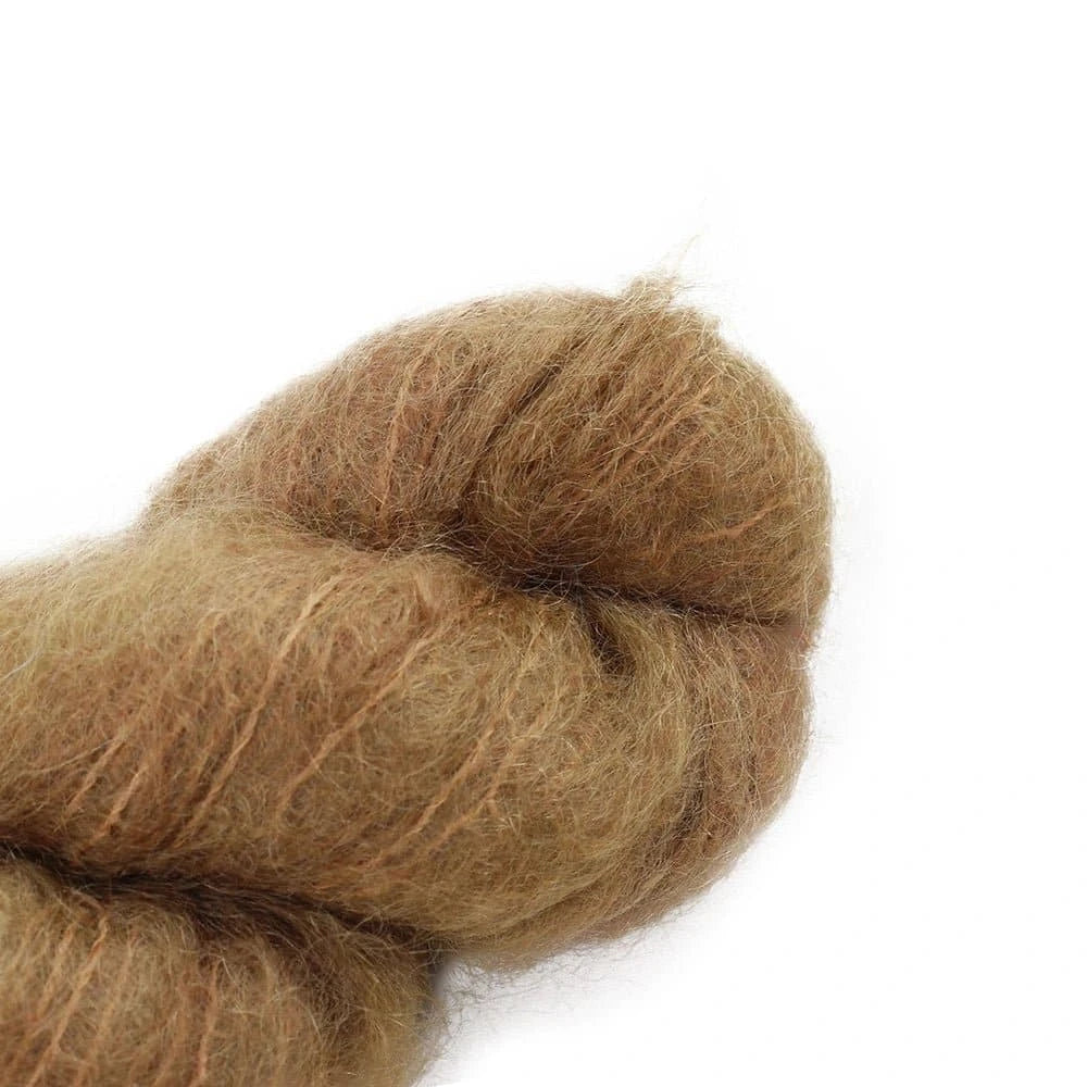 Fluffy Mohair solids handgefärbt von COWGIRL BLUES jetzt online kaufen bei OONIQUE