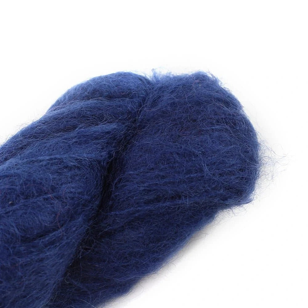 Fluffy Mohair solids handgefärbt von COWGIRL BLUES jetzt online kaufen bei OONIQUE