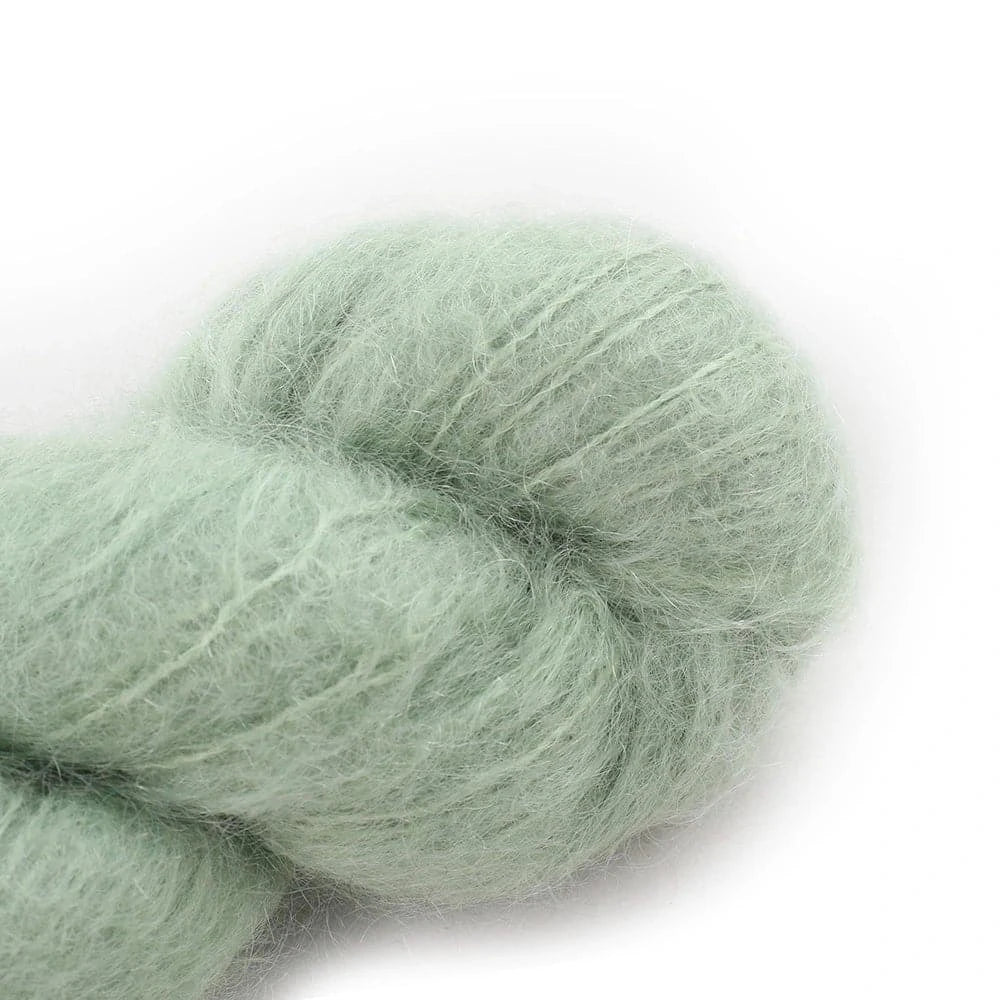 Fluffy Mohair solids handgefärbt von COWGIRL BLUES jetzt online kaufen bei OONIQUE