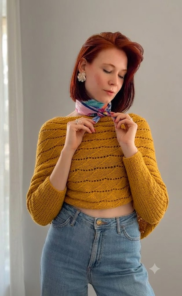 Fluffy Affair Bolero - The Merry Merino & Silky Kid - Knitting Kit