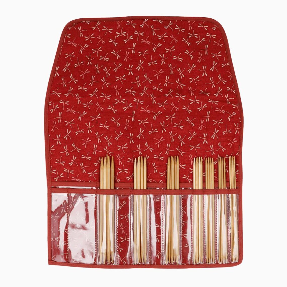 SEEKNIT Koshitsu Nadelspiele im Set -2,00 - 5,00 mm 15cm Red