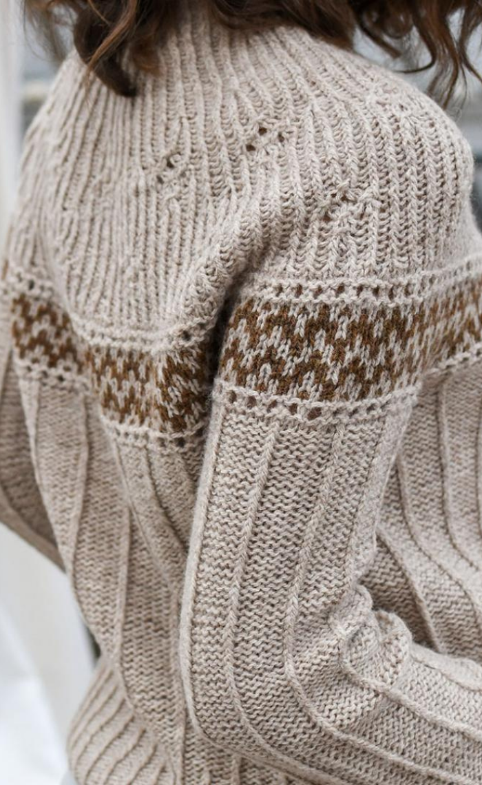 Jonna Pullover - BIO SHETLAND GOTS - Strickpaket