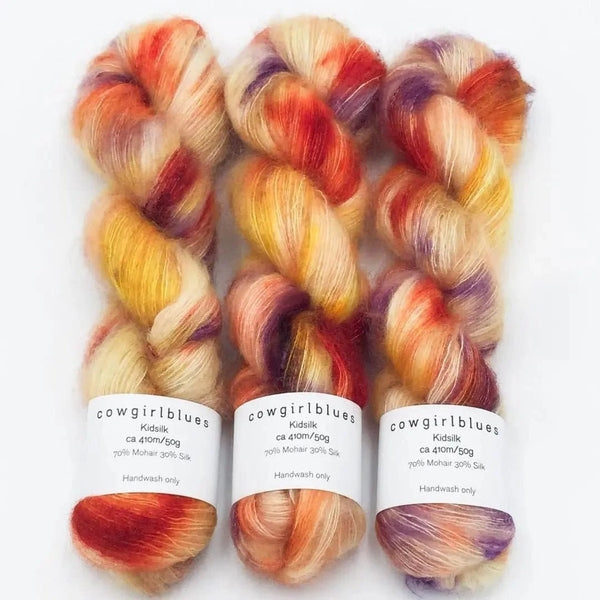 KidSilk Farbverlauf handgefärbt