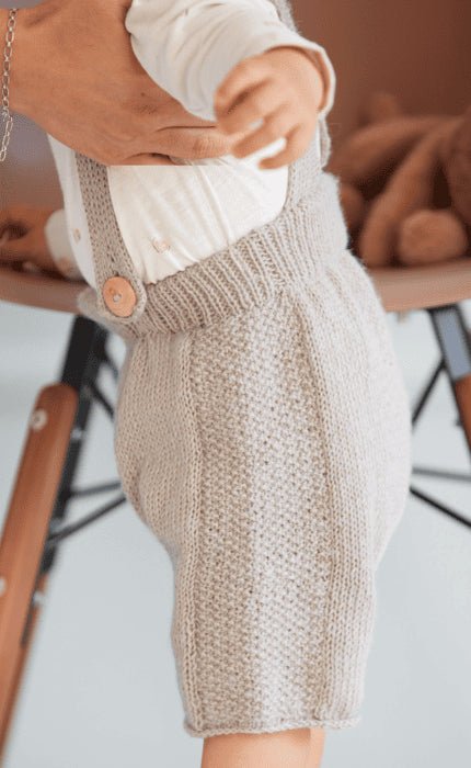 Kinderhose mit Träger - ECOPUNO - Strickpaket von LANA GROSSA jetzt online kaufen bei OONIQUE