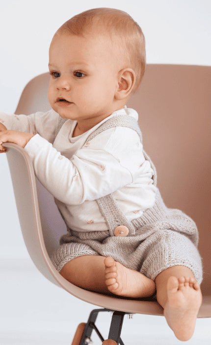 Kinderhose mit Träger - ECOPUNO - Strickpaket von LANA GROSSA jetzt online kaufen bei OONIQUE