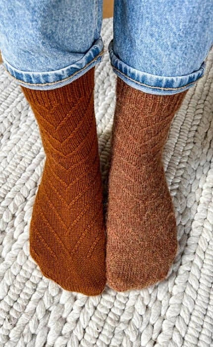 Lines Socks - SUNDAY - Strickset von RUSTKNITWEAR jetzt online kaufen bei OONIQUE