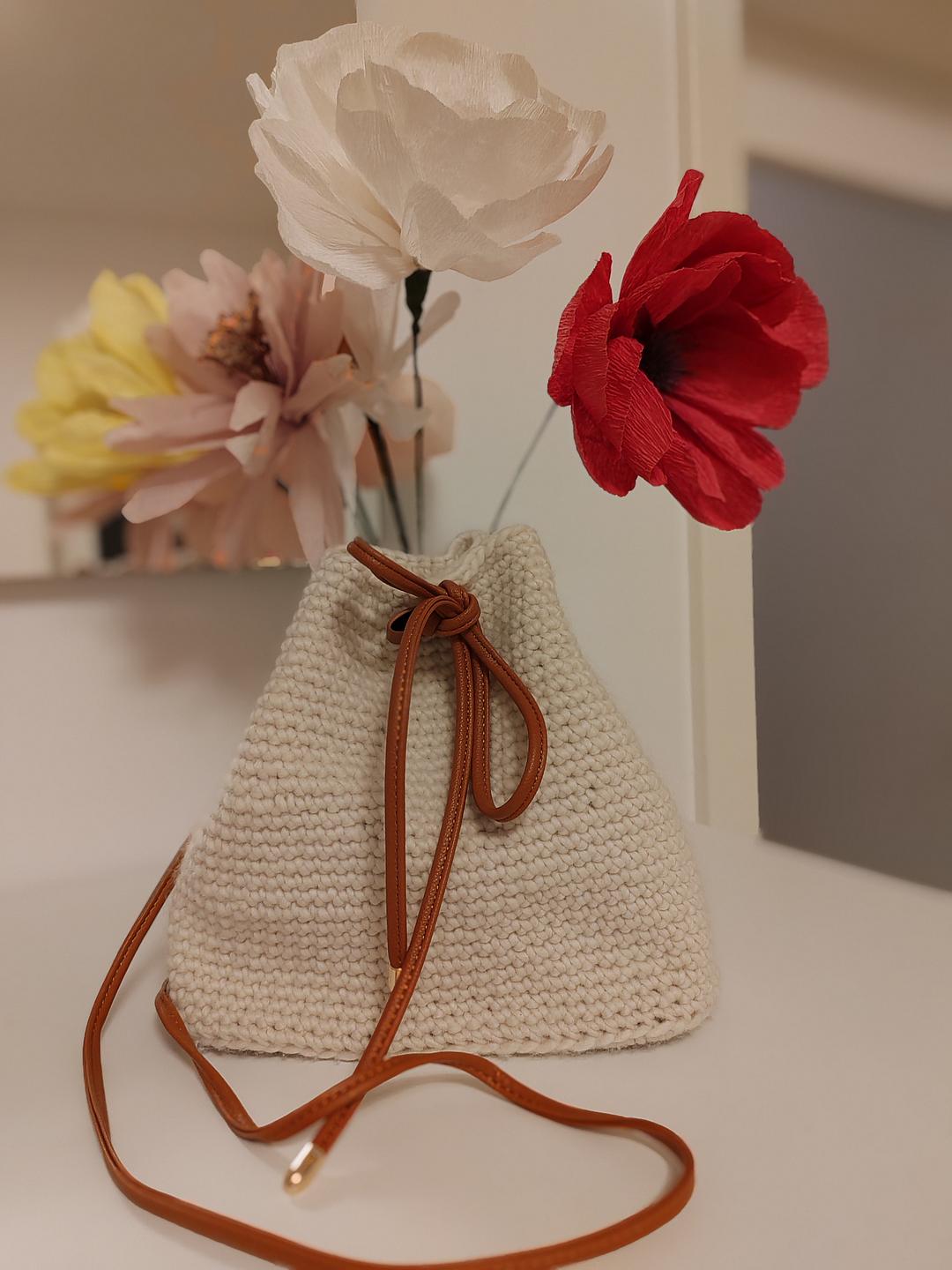 New Beginnings Crochet Bag - YANA FINE - Anfänger Häkelset mit Videotutorial