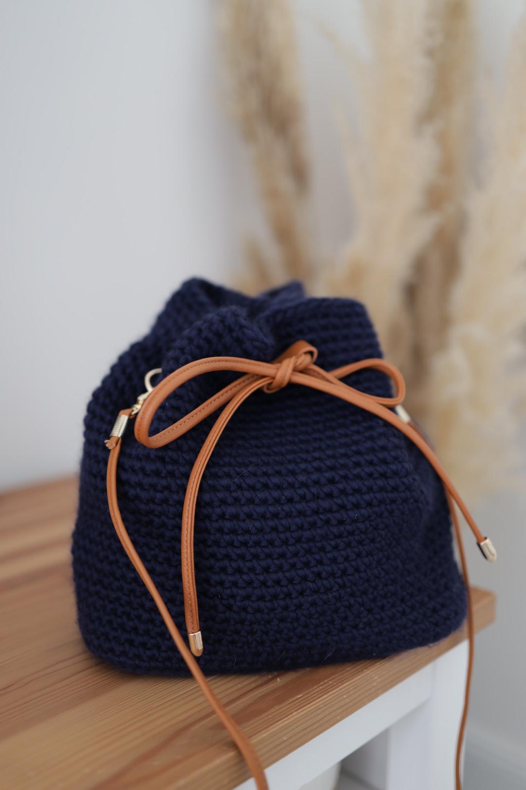 New Beginnings Crochet Bag - YANA FINE - Anfänger Häkelset mit Videotutorial