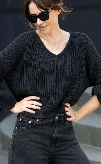 Never Ending Story Sweater - DOUBLE SUNDAY - Strickset von PAULA STRICKT jetzt online kaufen bei OONIQUE