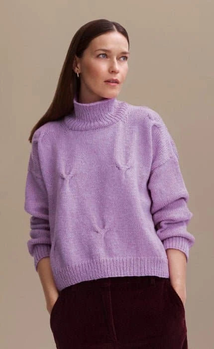 Rollkragenpullover - COOL MERINO - Strickset von LANA GROSSA jetzt online kaufen bei OONIQUE