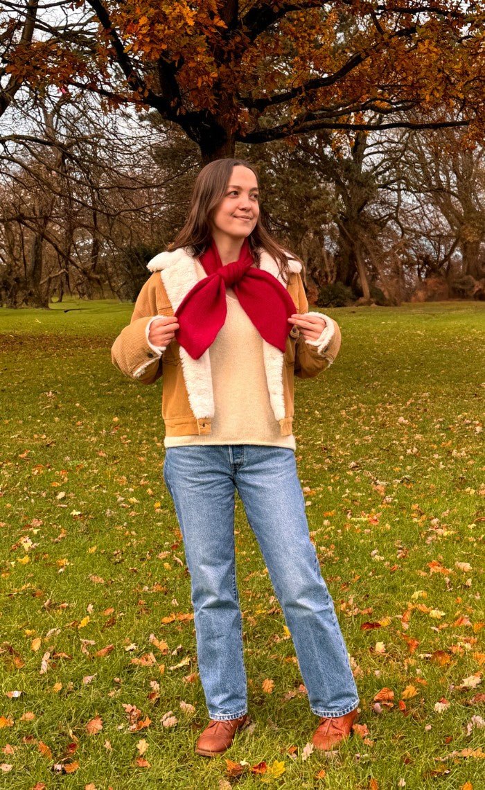 Ruby Scarf - ANLEITUNG