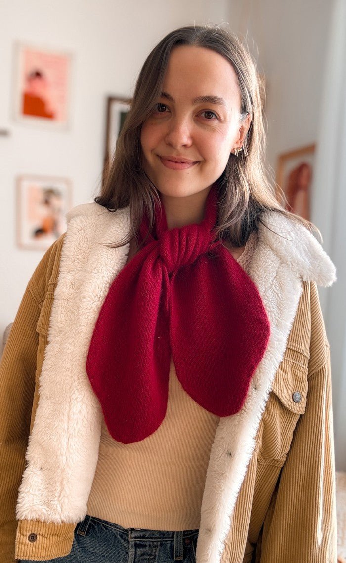 Ruby Scarf - KASCHMIR & SEIDE - Strickpaket von OONIQUE STUDIO jetzt online kaufen bei OONIQUE