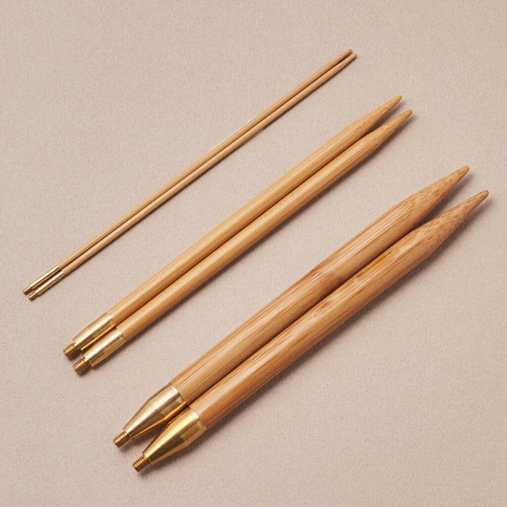 SEEKNIT Koshitsu Bambus- Nadelspitzen 5,50 - 10,00 mm 14 cm -  White