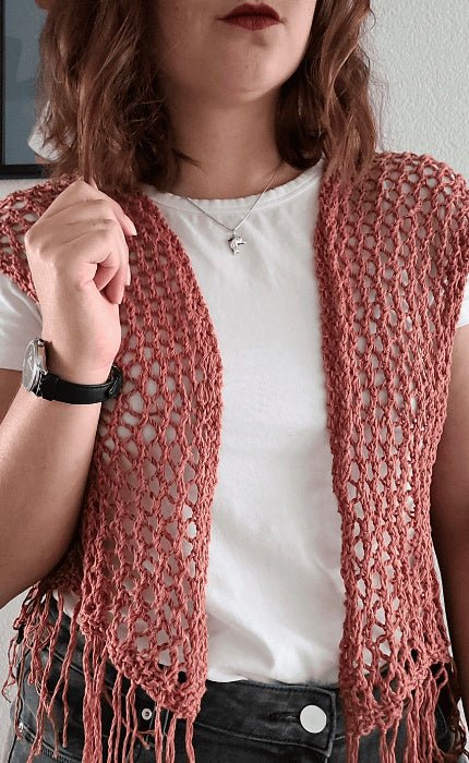 Summer Vest - TYNN LINE - Strickpaket von KNITTING_LARI jetzt online kaufen bei OONIQUE