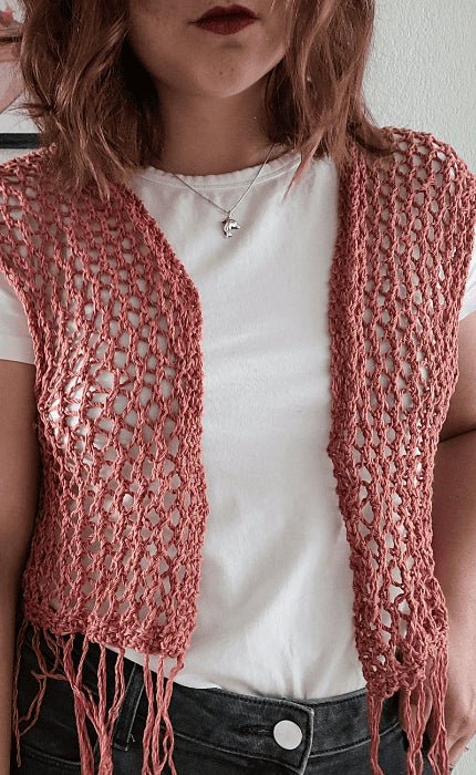 Summer Vest - TYNN LINE - Strickpaket von KNITTING_LARI jetzt online kaufen bei OONIQUE