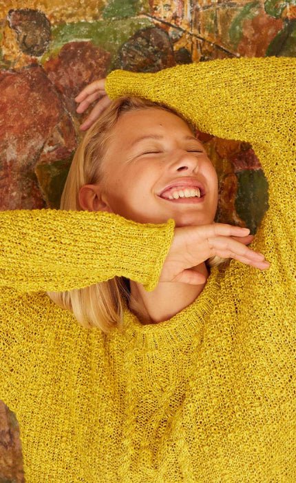 Sweater Blissful Butterfly - PRIDE - Strickset von LANG YARNS jetzt online kaufen bei OONIQUE