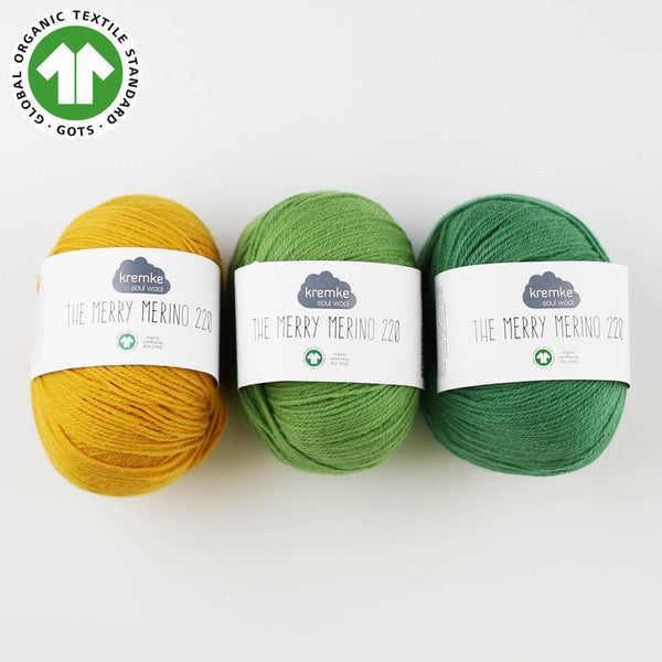 The Merry Merino 220 GOTS zertifizierte Wolle