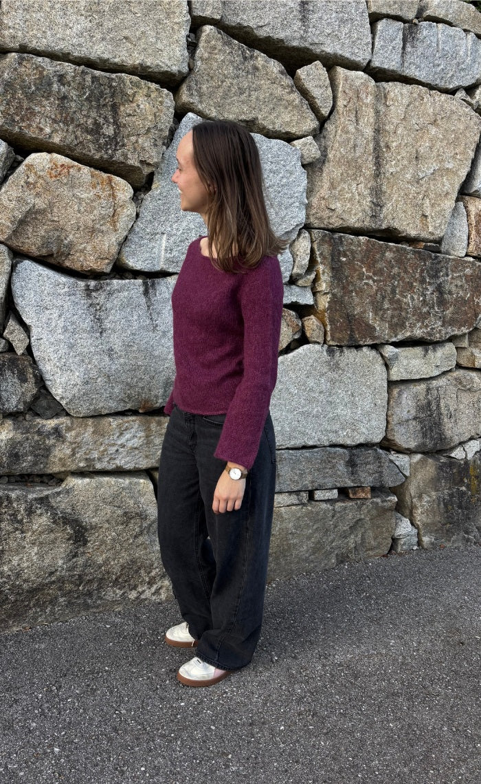 Aureyla Blouse - KASCHMIR & SEIDE - Strickpaket