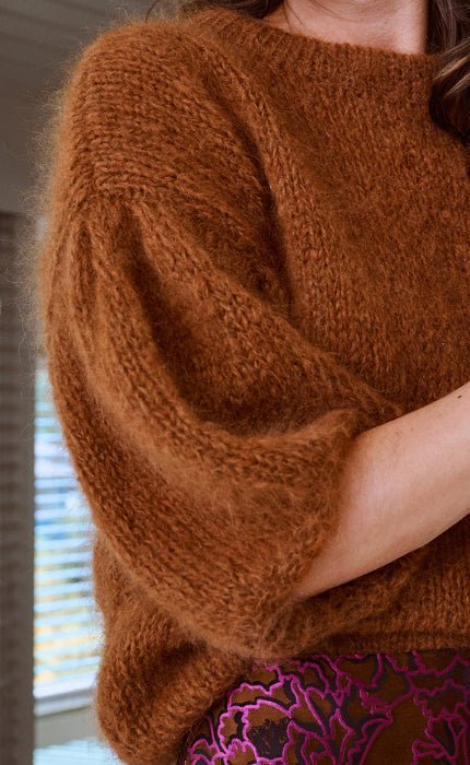 Kurzarm-Pullover - BRIGITTE NO. 3 - Strickset von LANA GROSSA jetzt online kaufen bei OONIQUE