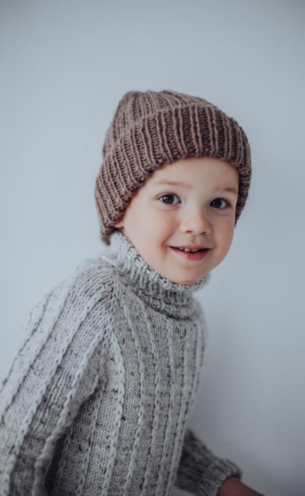 Nacht für Nacht Kinder Pullover - BINGO - Strickset von STROFF jetzt online kaufen bei OONIQUE