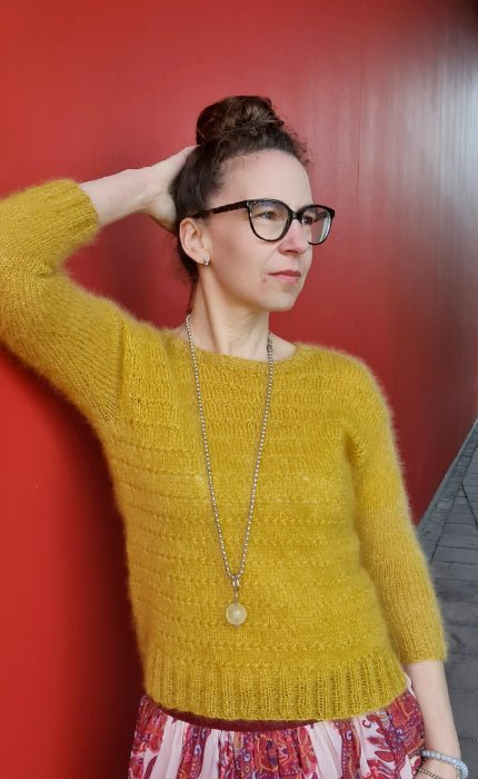 Sweater Lanina - SILKHAIR - Strickset von JOÉL JOÉL jetzt online kaufen bei OONIQUE