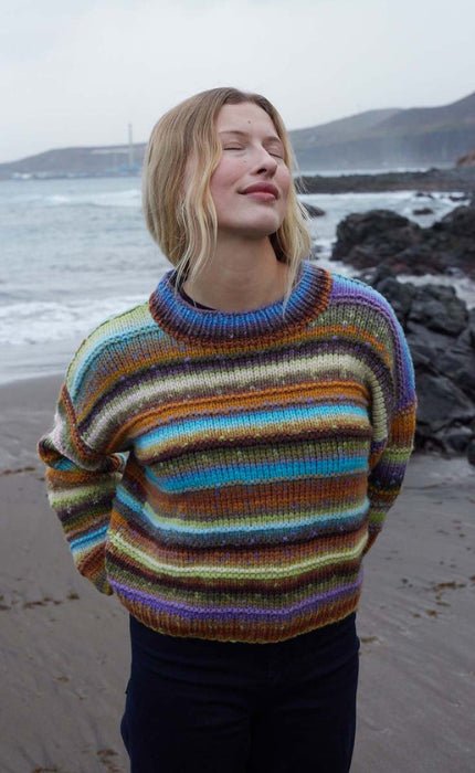 Pullover mit Farbverlauf - MYSTERY - Strickset von LANG YARNS jetzt online kaufen bei OONIQUE
