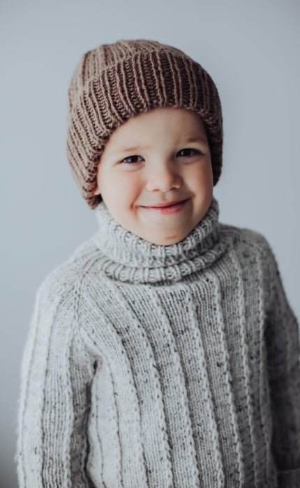 Nacht für Nacht Kinder Pullover - BINGO - Strickset von STROFF jetzt online kaufen bei OONIQUE