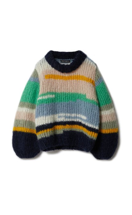 flauschiger Pullover - MOHAIR MODA - Strickset von LANA GROSSA jetzt online kaufen bei OONIQUE