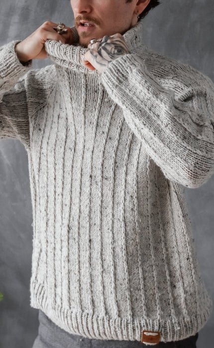 Nacht für Nacht Unisex Pullover - BINGO - Strickset von STROFF jetzt online kaufen bei OONIQUE