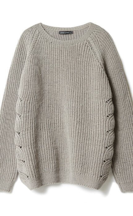 Raglan Pullover mit Rippenbündchen - COOL WOOL - Strickset von LANA GROSSA jetzt online kaufen bei OONIQUE