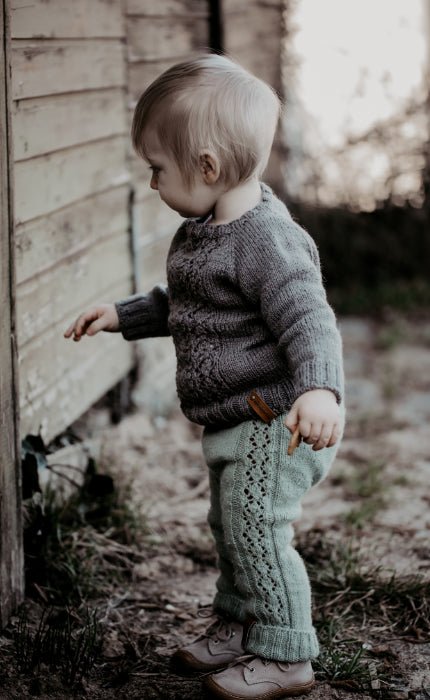 Wikinger Sweater Mini - DOUBLE SUNDAY - Strickset von APPELBANNE DESIGN jetzt online kaufen bei OONIQUE