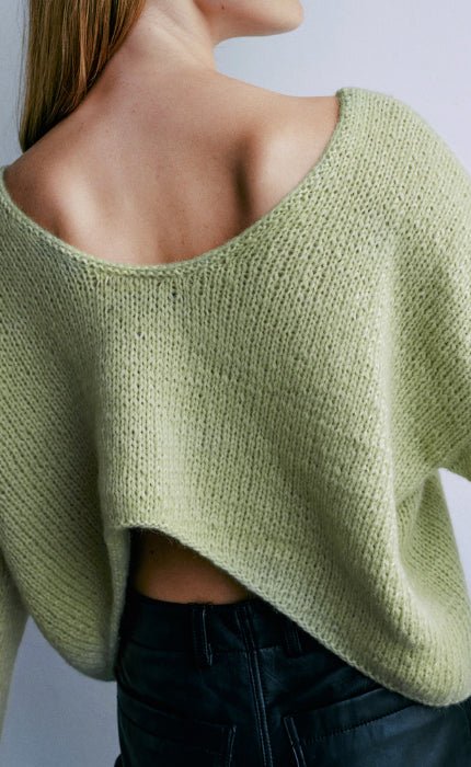 Pullover glatt rechts - BRIGITTE NO. 2 - Strickset von LANA GROSSA jetzt online kaufen bei OONIQUE