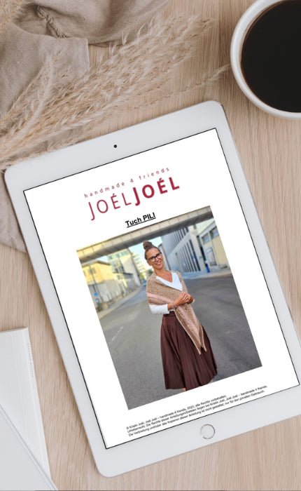 Tuch Pili - ANLEITUNG von JOÉL JOÉL jetzt online kaufen bei OONIQUE