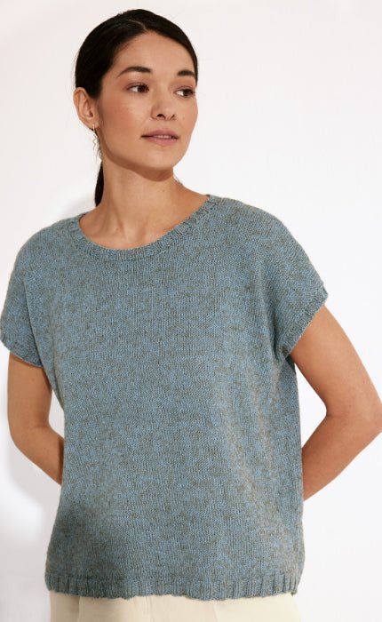 Ärmelloses Shirt - DIVERSA - Strickset von LANA GROSSA jetzt online kaufen bei OONIQUE
