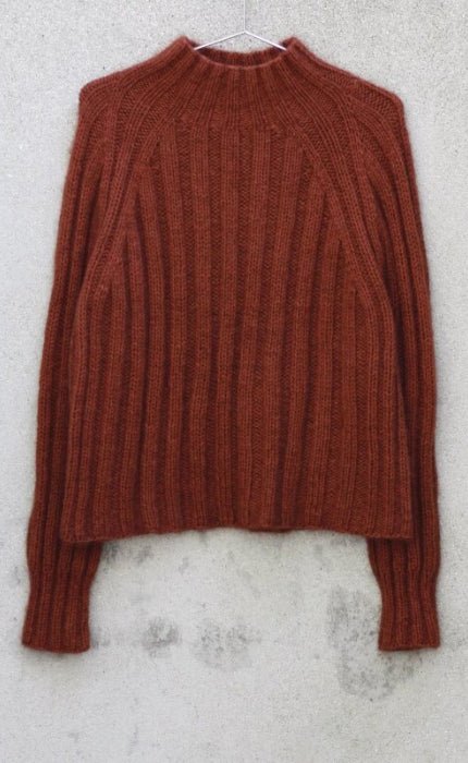 Chunky Rib Sweater - HEAVY MERINO & SOFT SILK MOHAIR - Strickset von KNITTING FOR OLIVE jetzt online kaufen bei OONIQUE