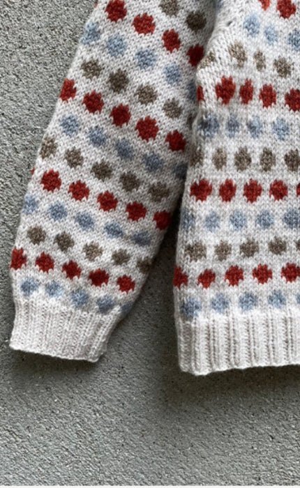 Dots Sweater Baby - MERINO - Strickset von KNITTING FOR OLIVE jetzt online kaufen bei OONIQUE