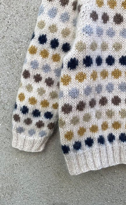 Dots Sweater Kids - MERINO & SOFT SILK MOHAIR - Strickset von KNITTING FOR OLIVE jetzt online kaufen bei OONIQUE
