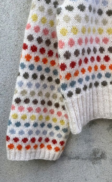 Dots Sweater - MERINO & SOFT SILK MOHAIR - Strickset von KNITTING FOR OLIVE jetzt online kaufen bei OONIQUE