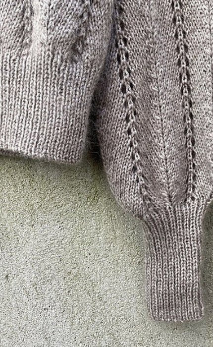 Fern Sweater - MERINO & SOFT SILK MOHAIR - Strickset von KNITTING FOR OLIVE jetzt online kaufen bei OONIQUE