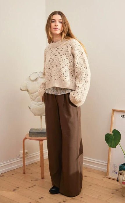 Fleur Sweater - TYNN PEER GYNT & TYNN SILK MOHAIR - Häkelset von SANDNES jetzt online kaufen bei OONIQUE