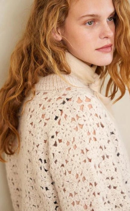 Fleur Sweater - TYNN PEER GYNT & TYNN SILK MOHAIR - Häkelset von SANDNES jetzt online kaufen bei OONIQUE