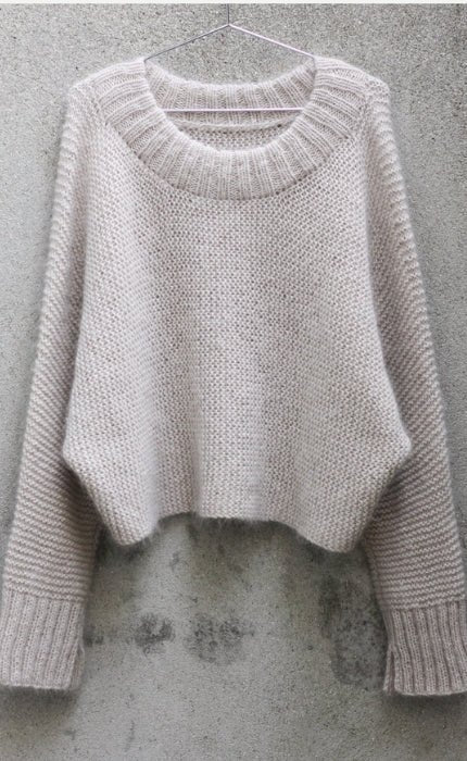 Hannah Sweater - MERINO & SOFT SILK MOHAIR - Strickset von KNITTING FOR OLIVE jetzt online kaufen bei OONIQUE