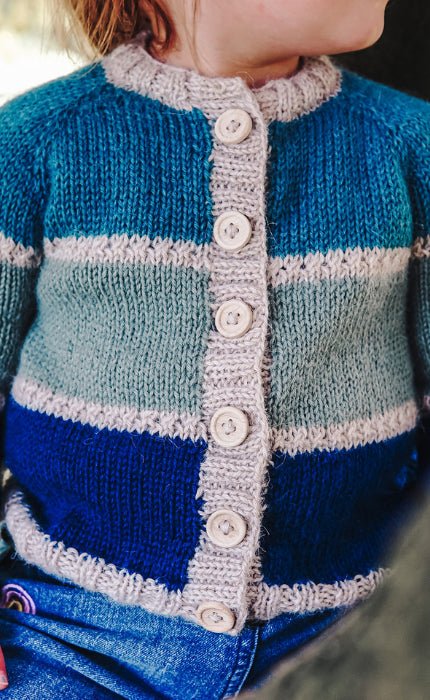 Hedis Cardigan Toddler - DOUBLE SUNDAY - Strickset von CAROLIN BALMES jetzt online kaufen bei OONIQUE