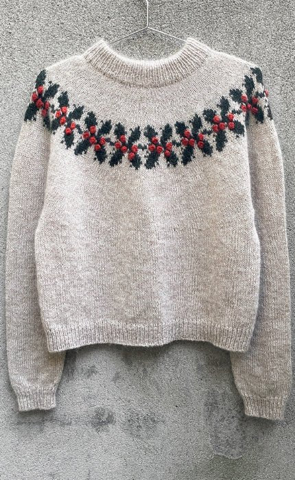Holly Sweater - MERINO & SOFT SILK MOHAIR - Strickset von KNITTING FOR OLIVE jetzt online kaufen bei OONIQUE