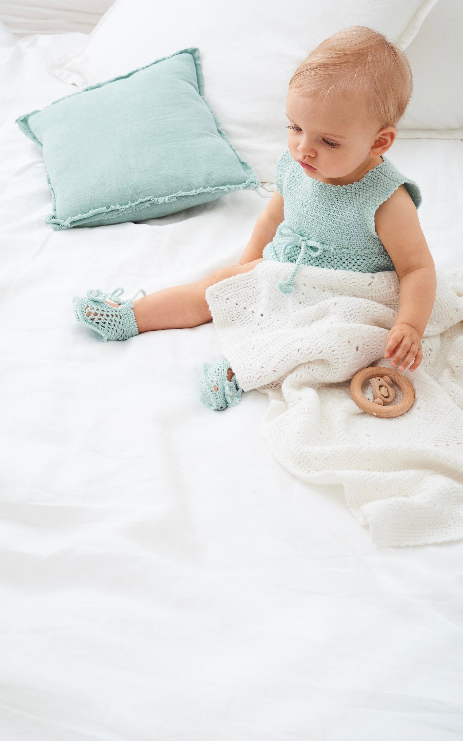 Baby Decke - ECOPUNO - Häkelset von LANA GROSSA jetzt online kaufen bei OONIQUE