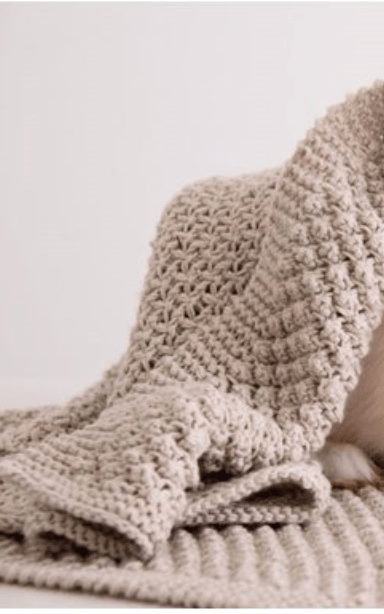 Baby Decke mit Noppenmuster - Strickset von LANA GROSSA jetzt online kaufen bei OONIQUE
